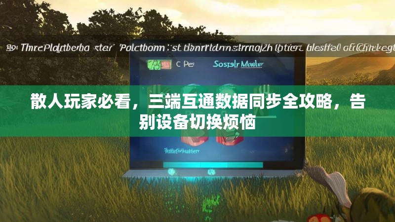 散人玩家必看，三端互通数据同步全攻略，告别设备切换烦恼